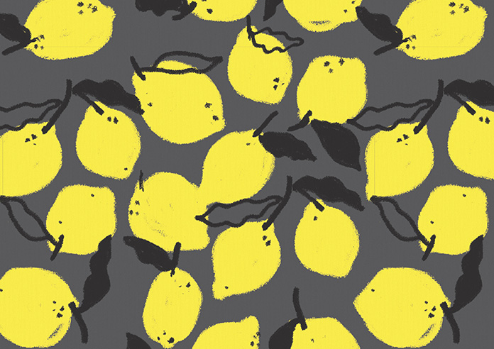 Lemons, Onyx - Twist&Fit Roller Blind - Image 6